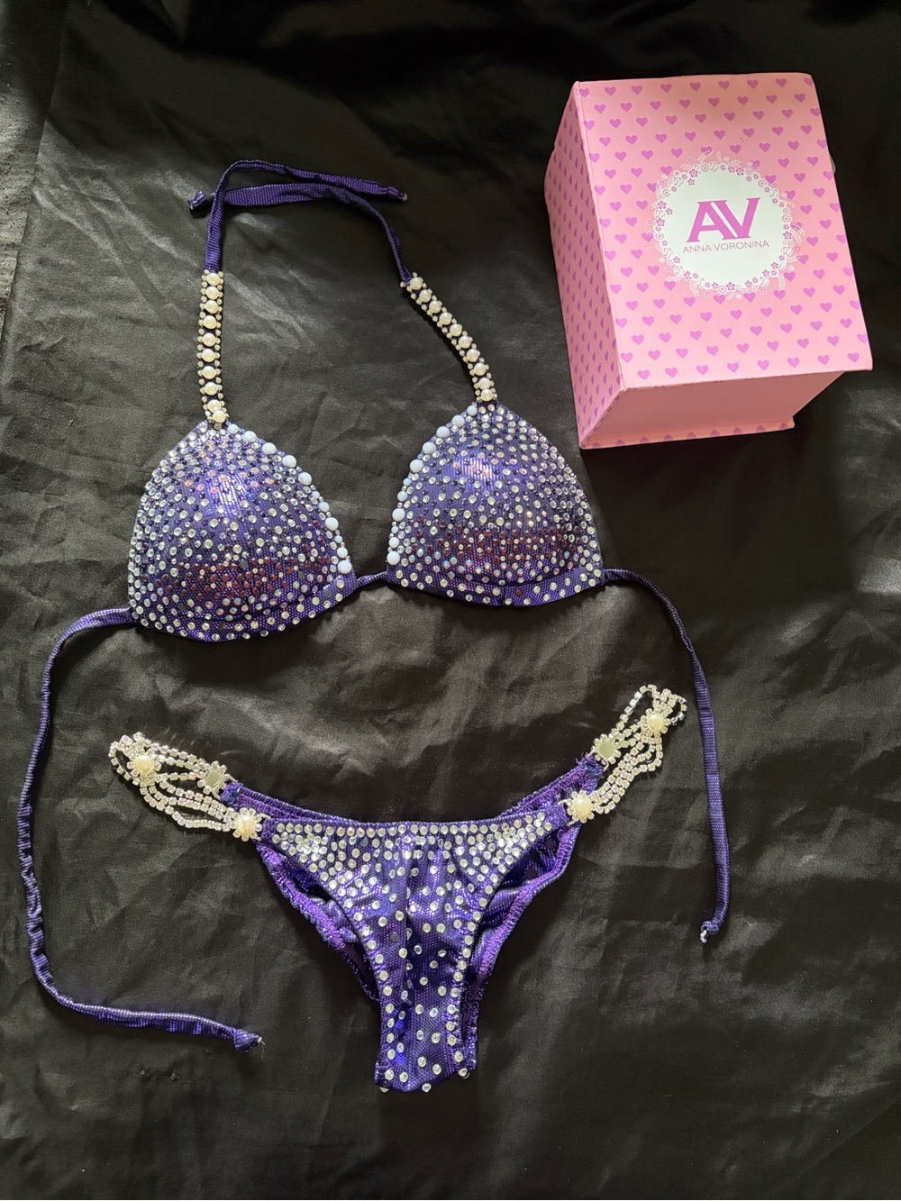 Purple Competition Bikini